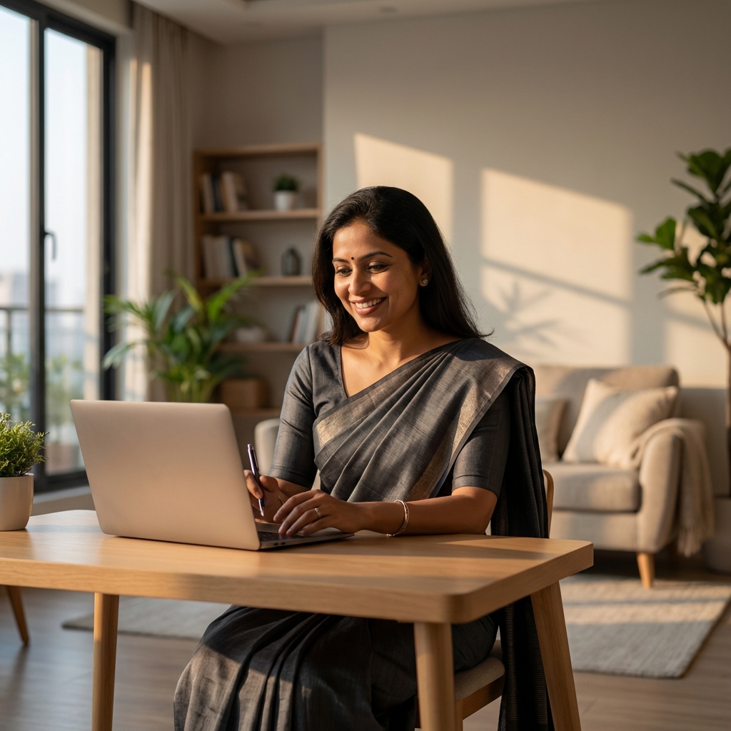 Successful Indian Businesswoman